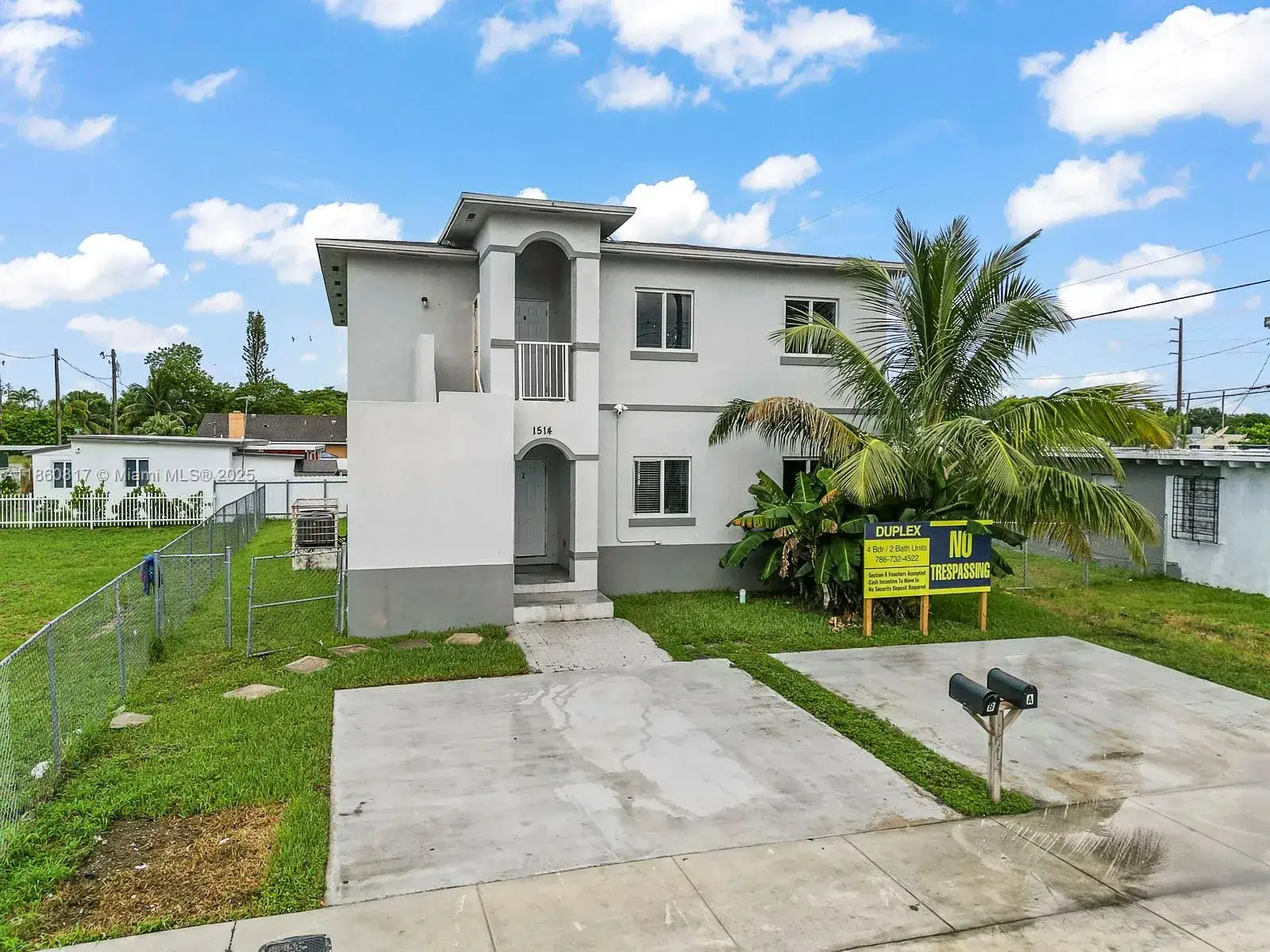 4 bedroom 2 bath Residential Lease for rent at 1514 NW 5th Ave # 2, Florida City FL 33034