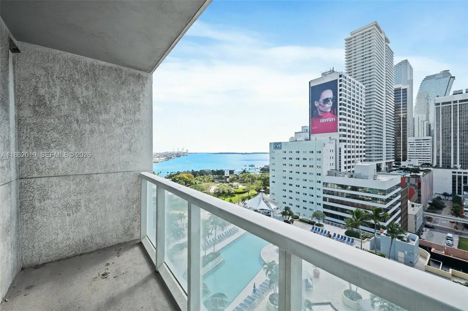 2 bedroom 2 bath Residential for sale at 244 Biscayne Blvd # 1609, Miami FL 33132