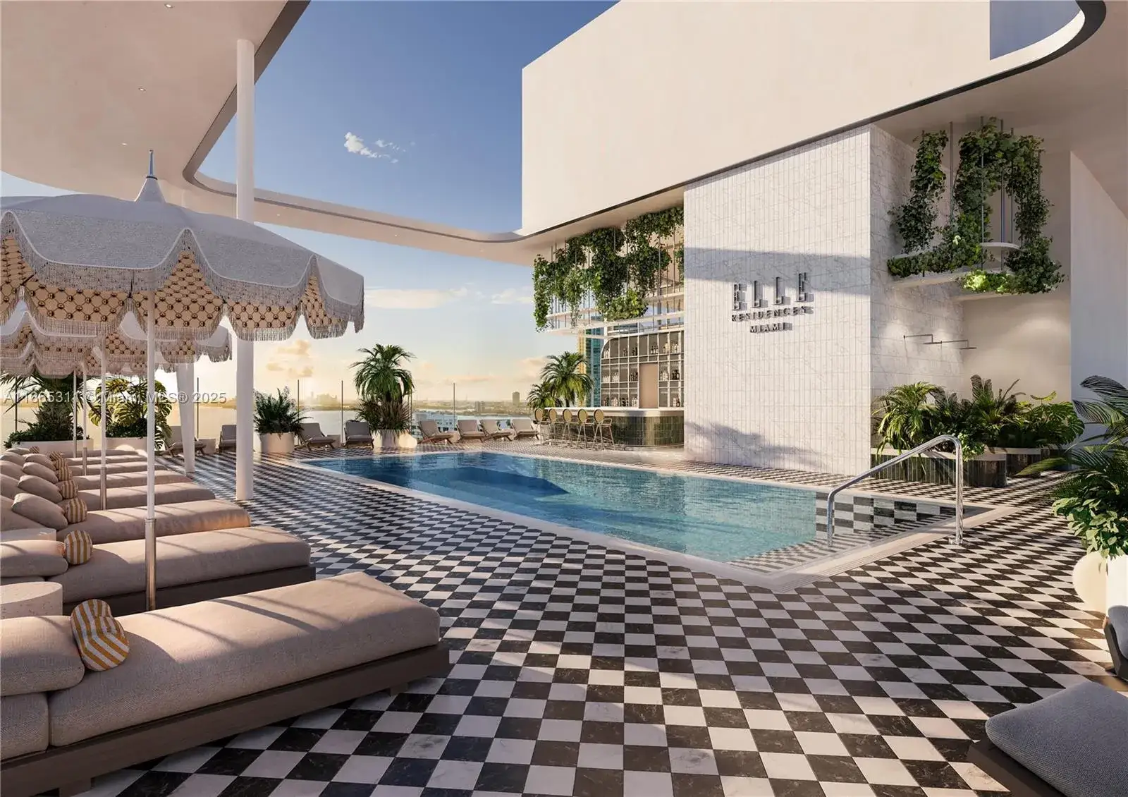 1 bedroom 1 bath Residential for sale at 3618 NE 5th Ave # 608, Miami FL 33137