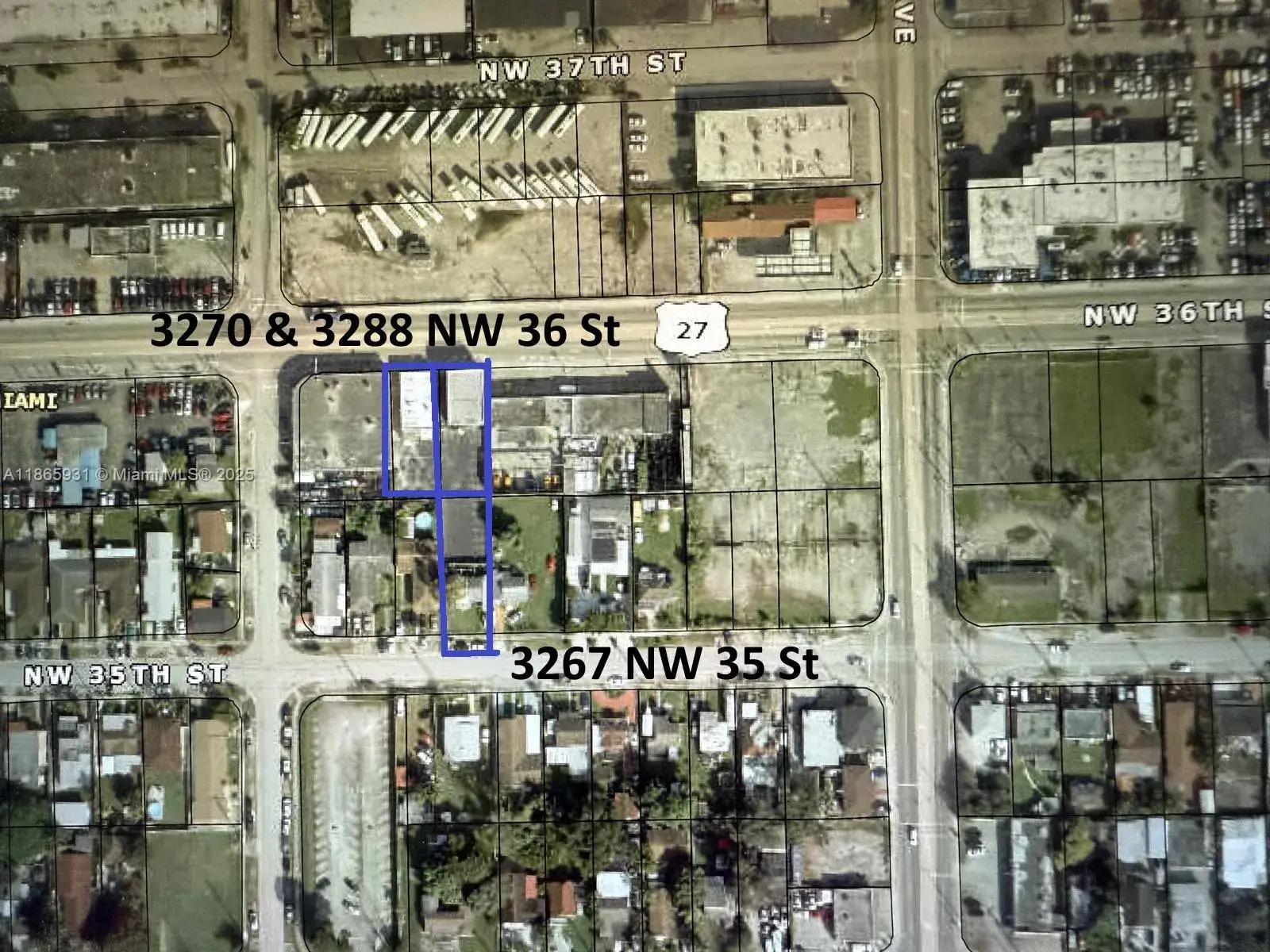 Commercial Land for sale at 3270 NW 36th St, Miami FL 33142