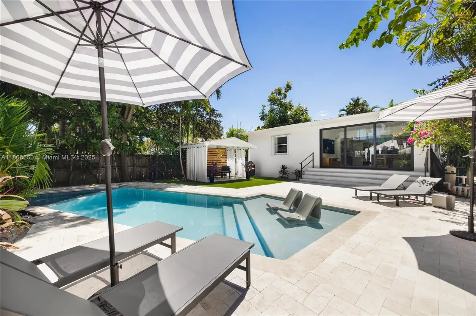 4 bedroom 3 bath Residential Lease for rent at 141 SW 23rd Rd, Miami FL 33129