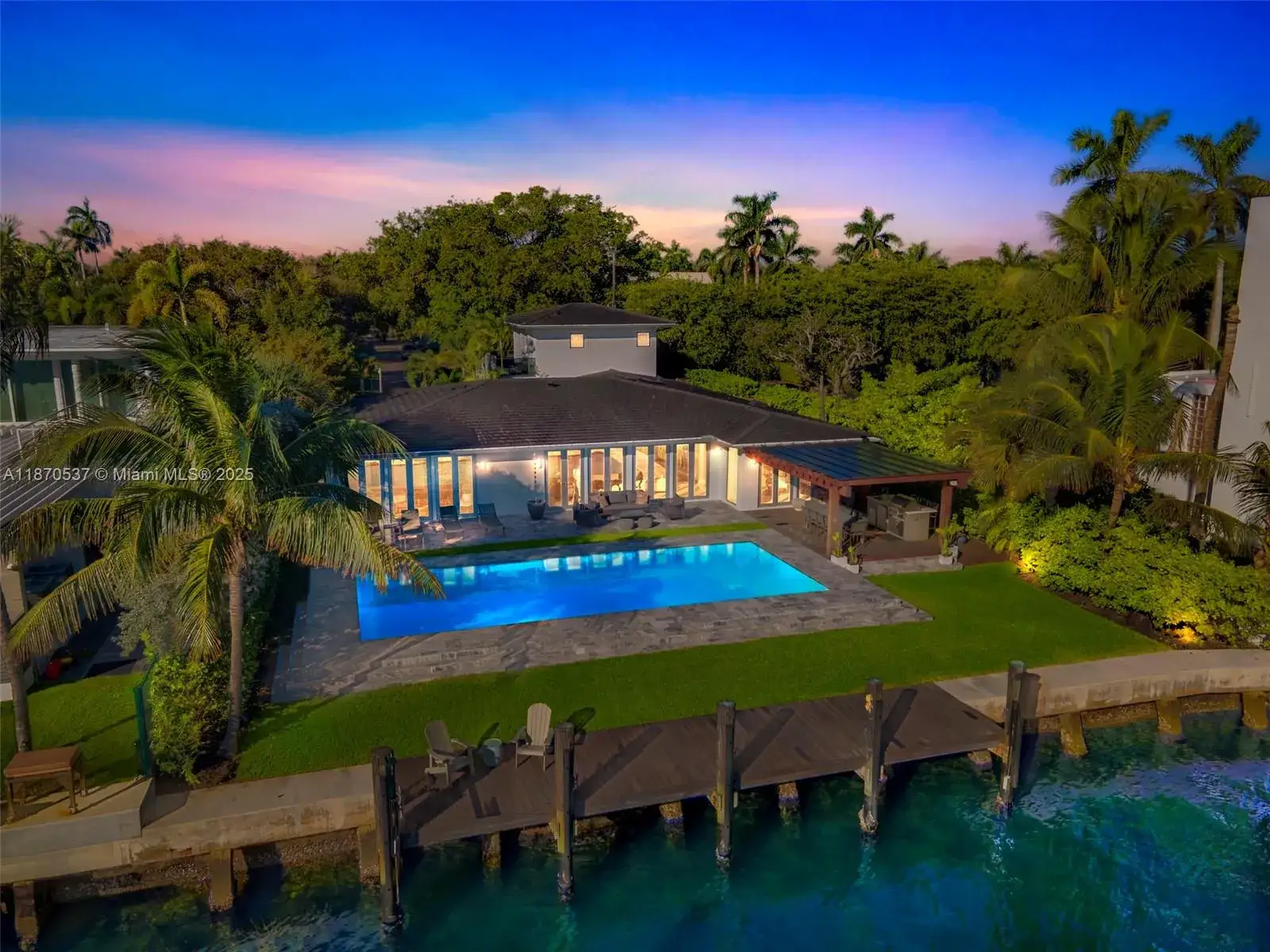 5 bedroom 4 bath Residential for sale at 9301 N Bayshore Dr, Miami Shores FL 33138