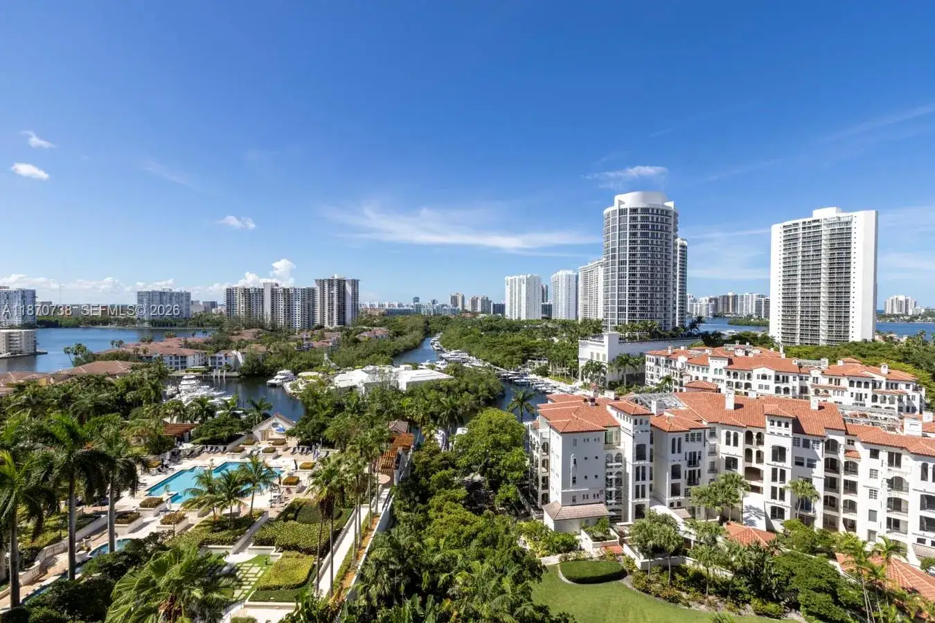2 bedroom 2 bath Residential for sale at 2000 Island Blvd # 1405, Aventura FL 33160