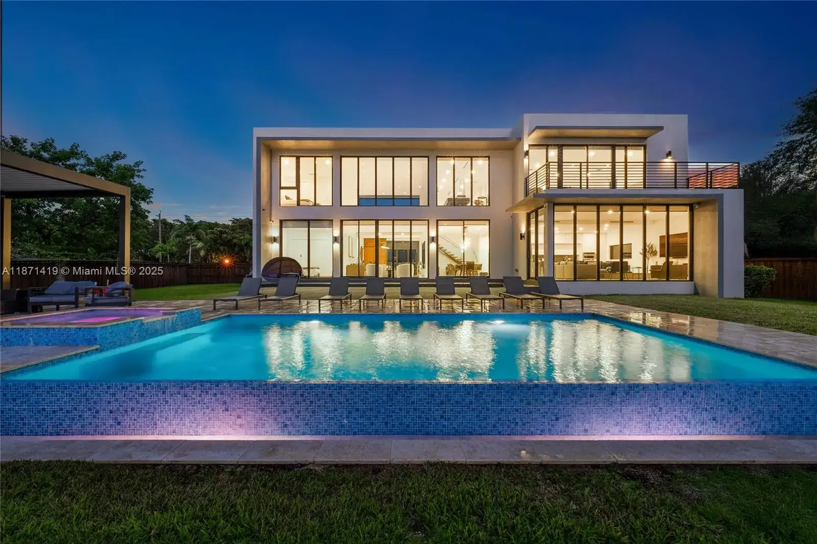 5 bedroom 5 bath Residential Lease for rent at 5420 SW 72nd Ave, Miami FL 33155