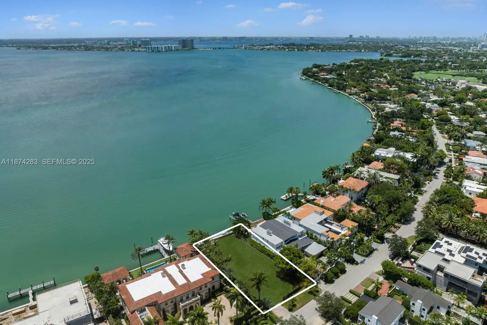 Land/Boat Docks for sale at 5226 N Bay Rd, Miami Beach FL 33140