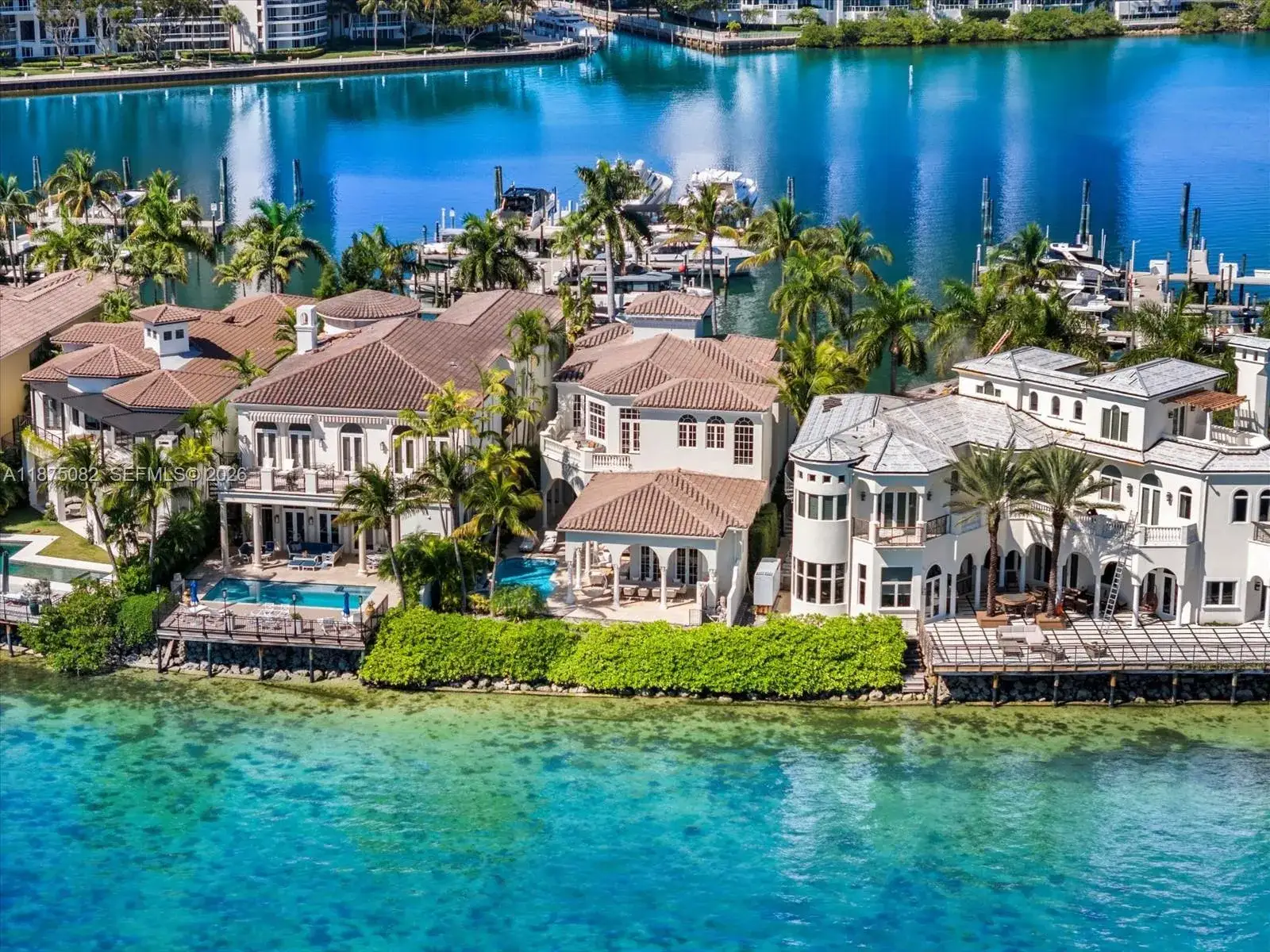 5 bedroom 5 bath Residential for sale at 4040 Island Estates Dr, Aventura FL 33160