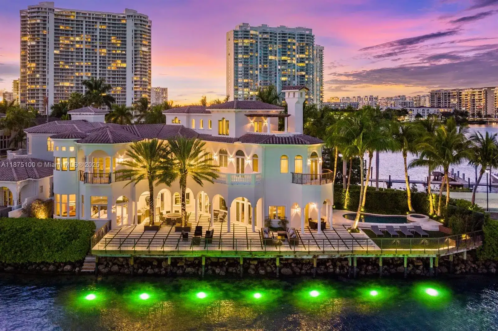5 bedroom 6 bath Residential for sale at 4042 Island Estates Dr, Aventura FL 33160