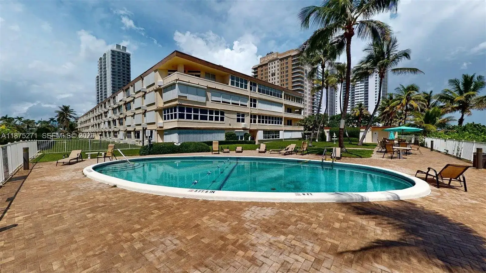 1 bedroom 1 bath Residential for sale at 1936 S Ocean Dr # 11D, Hallandale Beach FL 33009