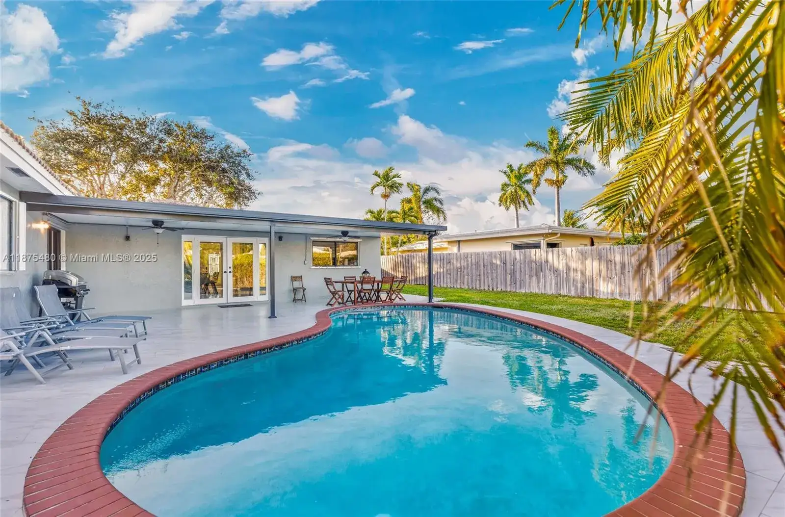 4 bedroom 3 bath Residential Lease for rent at 6600 NE 20th Way, Fort Lauderdale FL 33308