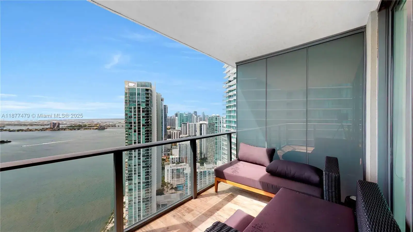 1 bedroom 2 bath Residential for sale at 650 NE 32ND ST # 4607, Miami FL 33137