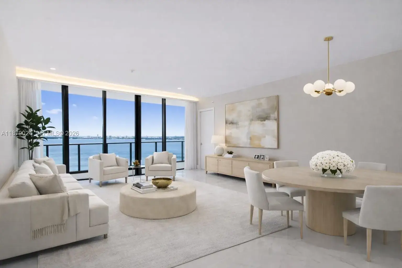 2 bedroom 3 bath Residential for sale at 700 NE 24th ST # 2402, Miami FL 33137
