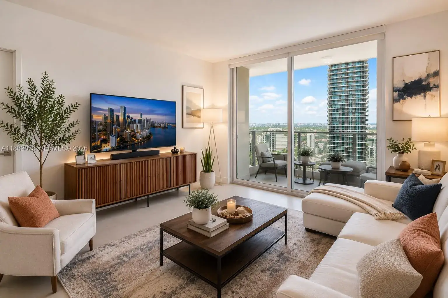 1 bedroom 1 bath Residential for sale at 1080 Brickell Ave # 2503, Miami FL 33131