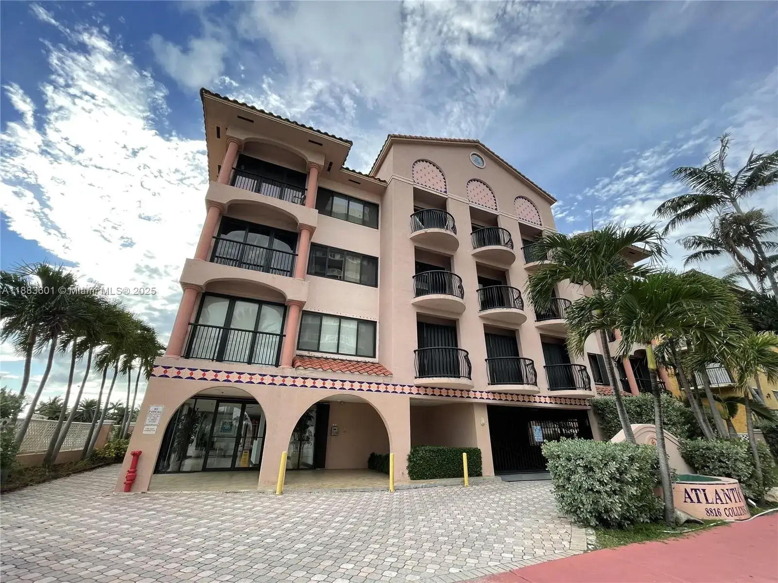 2 bedroom 2 bath Residential Lease for rent at 8816 Collins Ave # 206, Surfside FL 33154