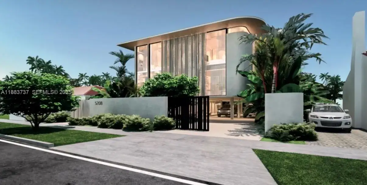 5 bedroom 4 bath Residential for sale at 5208 Alton Rd, Miami Beach FL 33140