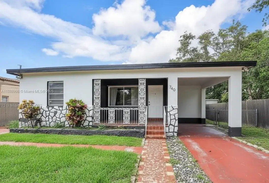 3 bedroom 2 bath Residential for sale at 740 NW 42nd St, Miami FL 33127