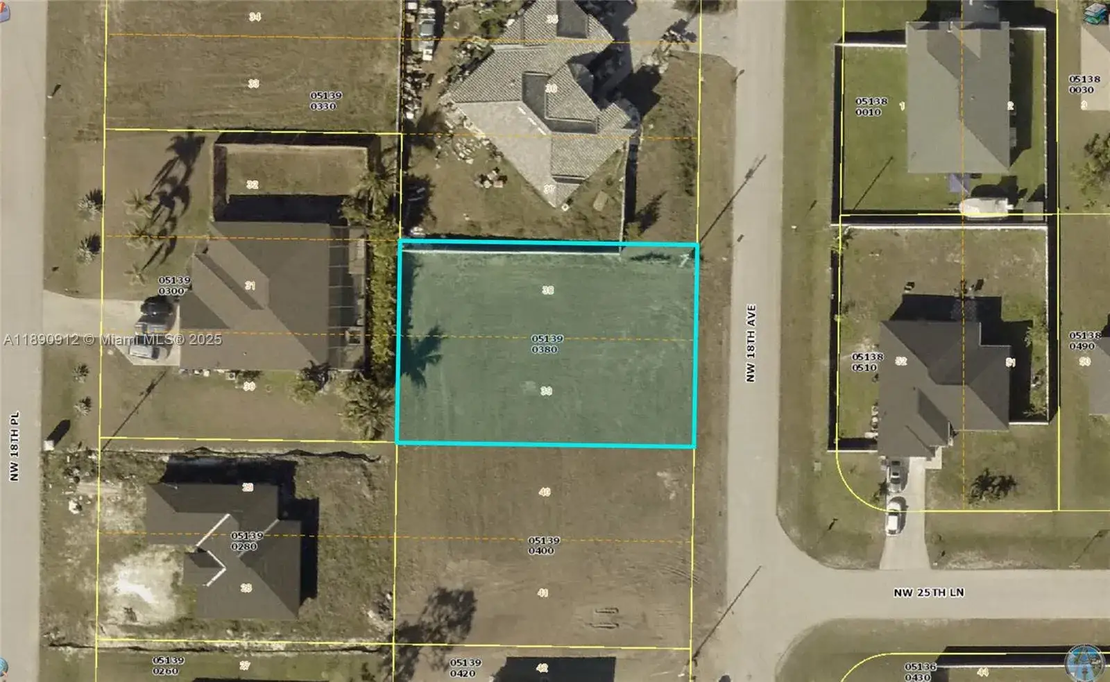 Land/Boat Docks for sale at 2546 NW 18, Cape Coral FL 33993