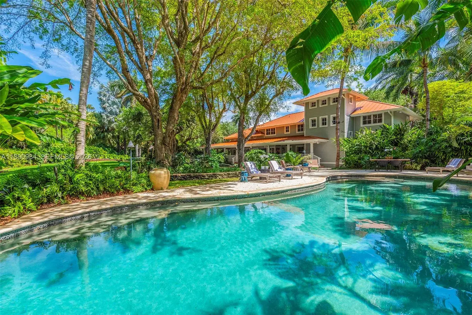 6 bedroom 5 bath Residential for sale at 5400 Kerwood Oaks Dr, Coral Gables FL 33156