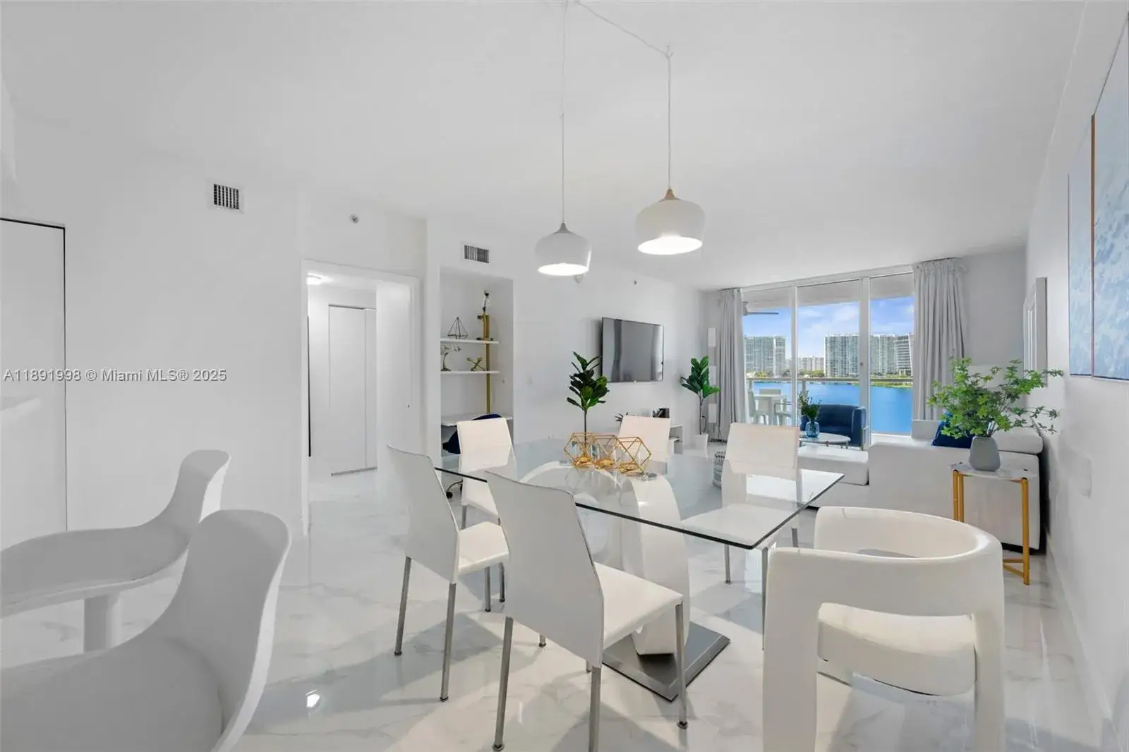 2 bedroom 2 bath Residential Lease for rent at 18100 N Bay Rd # 708, Sunny Isles Beach FL 33160