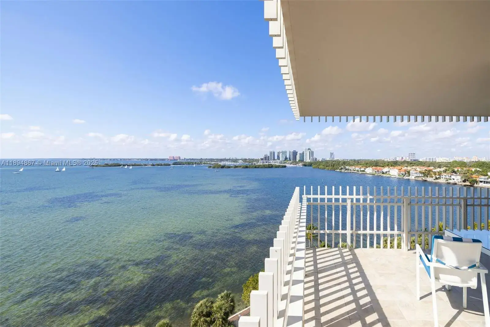 3 bedroom 2 bath Residential Lease for rent at 1 Grove Isle Dr # A1102, Miami FL 33133