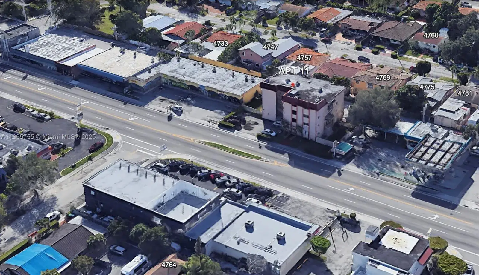 1 bedroom 1 bath Residential Lease for rent at 4758 W Flagler St # 11, Miami FL 33134