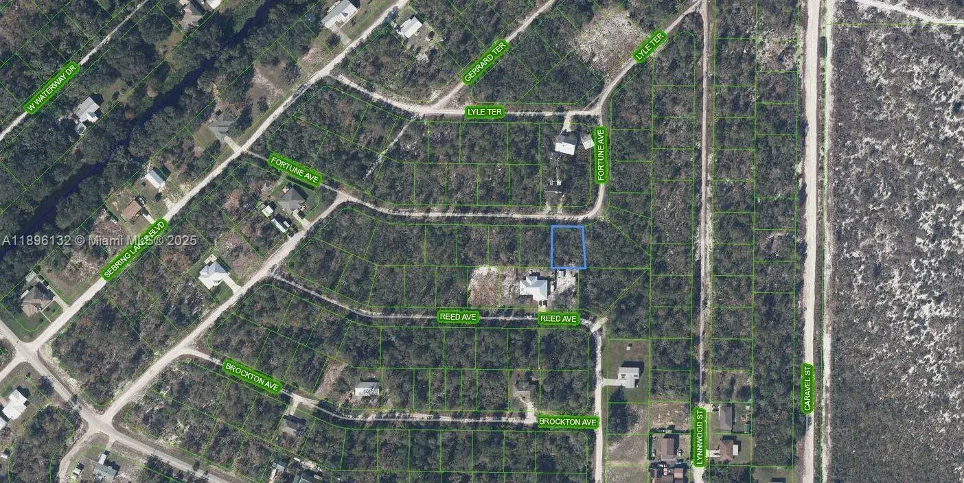 Land/Boat Docks for sale at 4849 Fortune Avenue, Sebring FL 33875