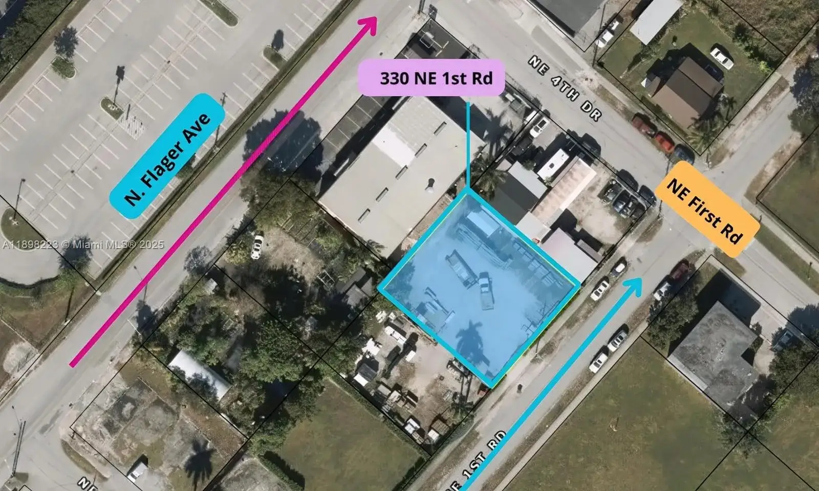 Commercial Land for sale at 330 NE 1st Rd, Homestead FL 33030