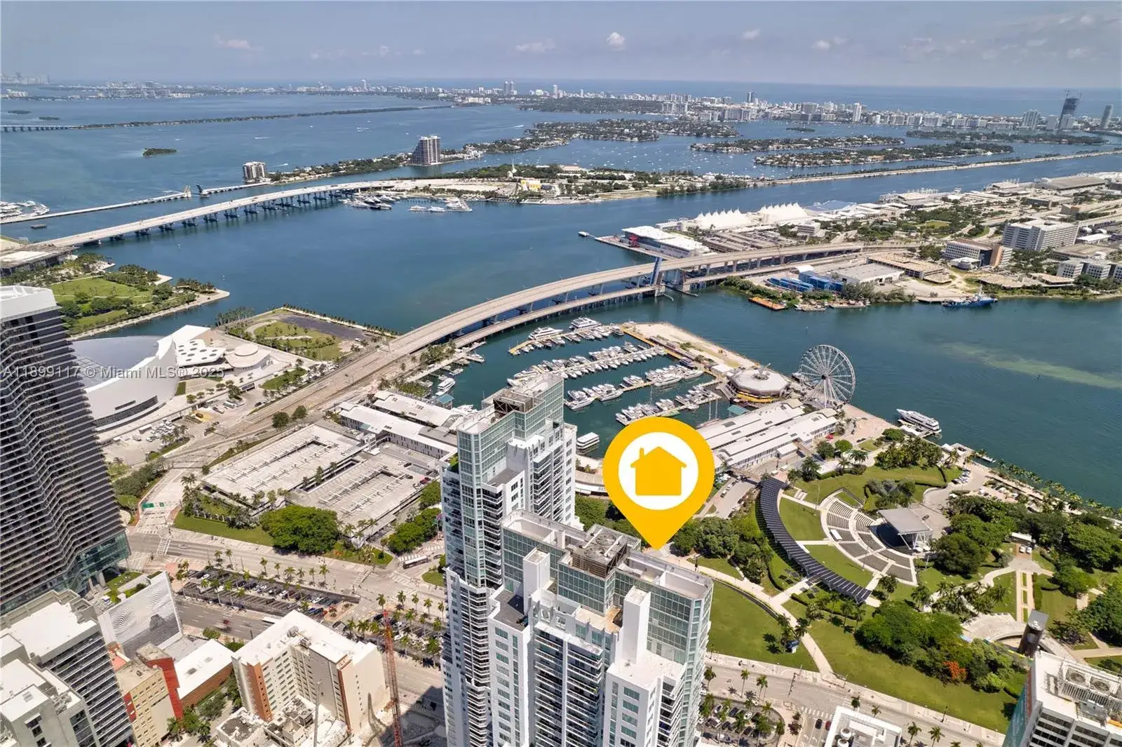 2 bedroom 2 bath Residential for sale at 253 NE 2nd St # 2003, Miami FL 33132