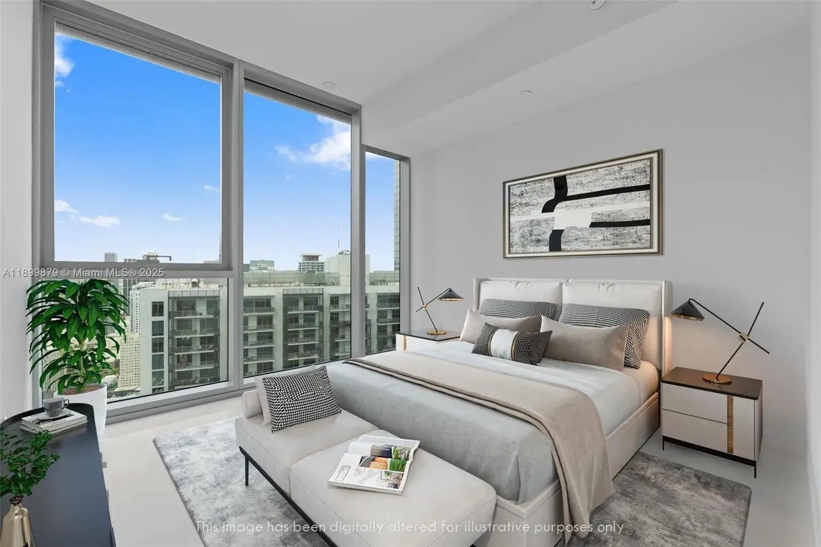 1 bedroom 1 bath Residential for sale at 300 Biscayne Blvd way # 4508, Miami FL 33131