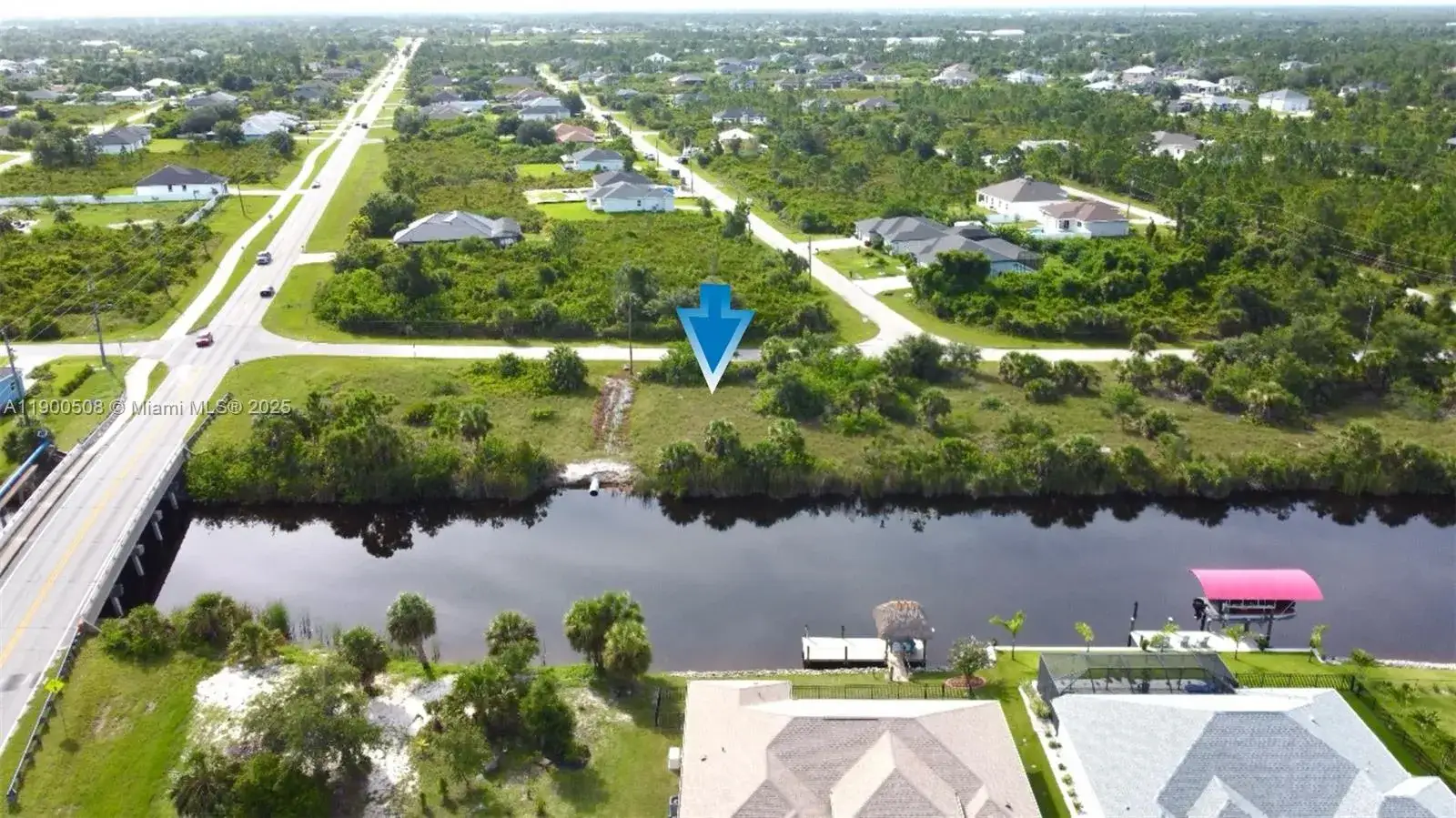 Land/Boat Docks for sale at 8584 Santa Cruz Dr, Port Charlotte FL 33981