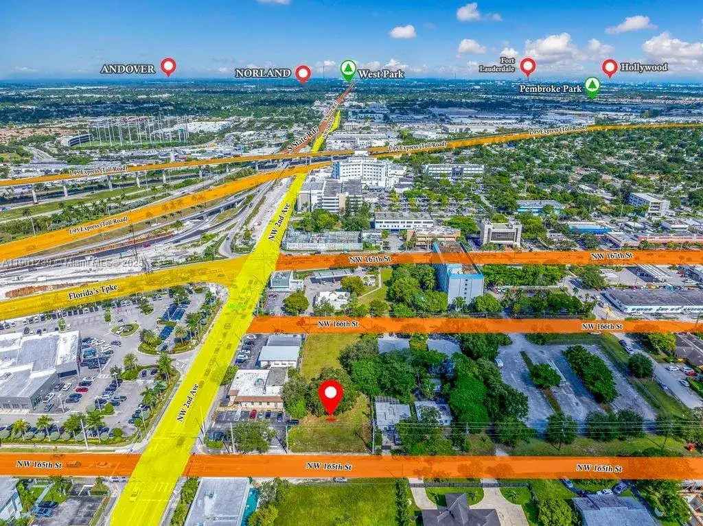 Land/Boat Docks for sale at 137 NW 165th St, Miami FL 33169