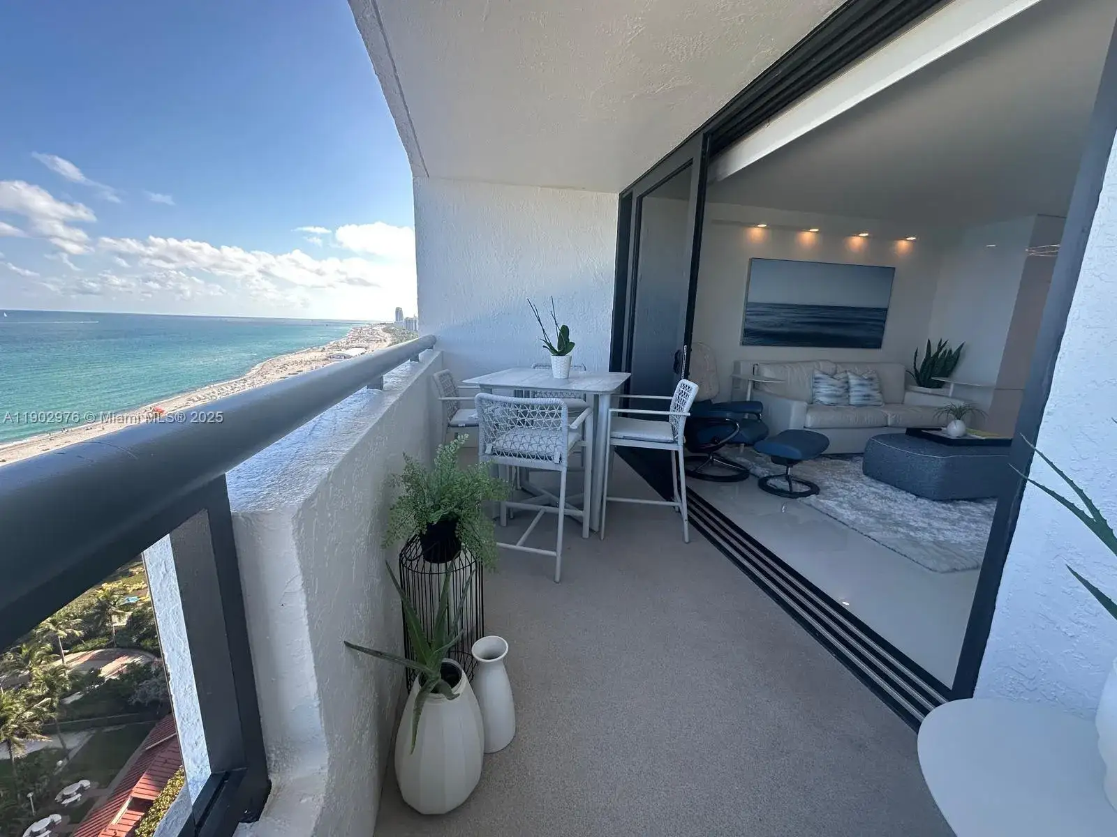 2 bedroom 2 bath Residential Lease for rent at 2555 Collins Ave # 1907, Miami Beach FL 33140