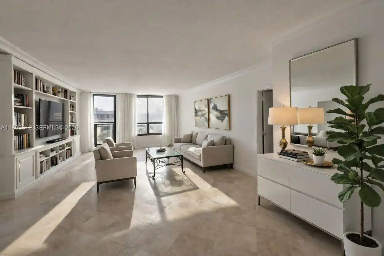2 bedroom 2 bath Residential for sale at 10185 collins # 308, Bal Harbour FL 33154