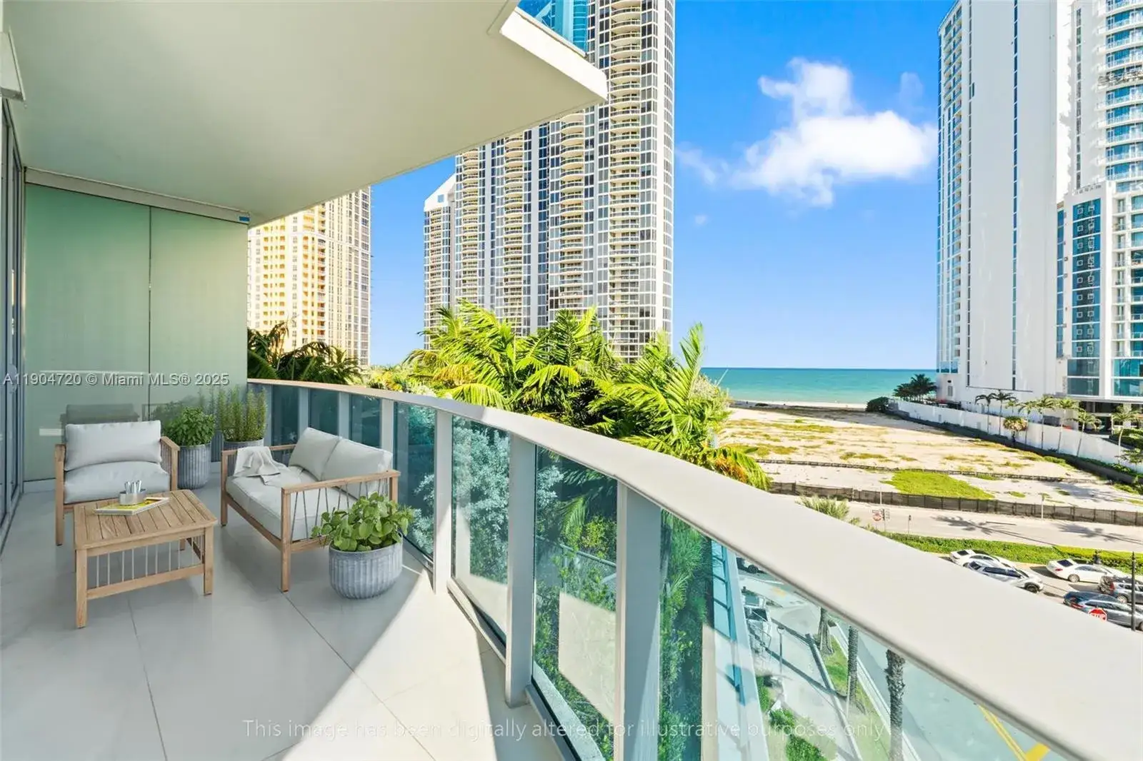 3 bedroom 3 bath Residential for sale at 17550 Collins # 501, Sunny Isles Beach FL 33160