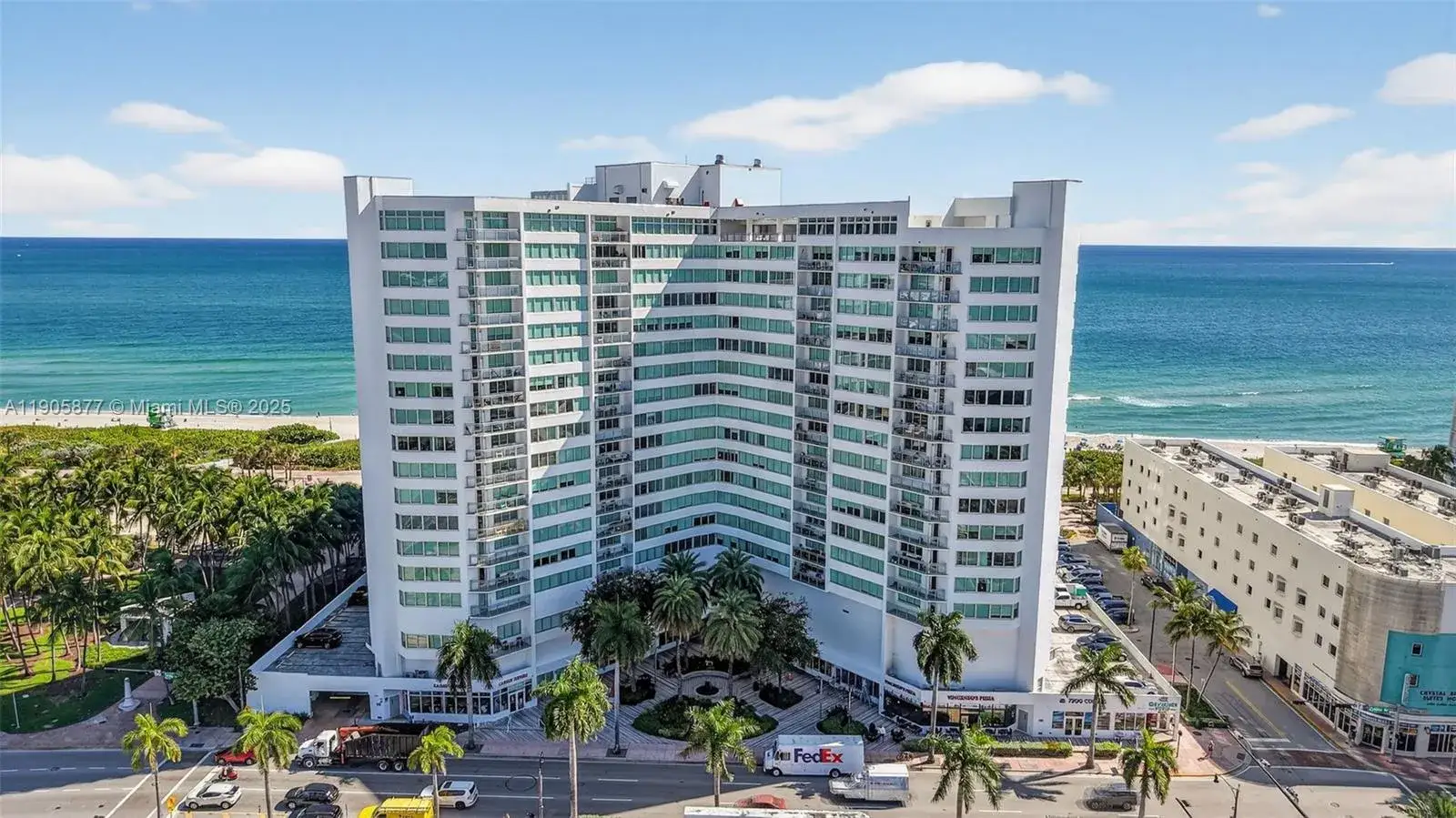 2 bedroom 2 bath Residential Lease for rent at 7135 Collins Ave # 705, Miami Beach FL 33141