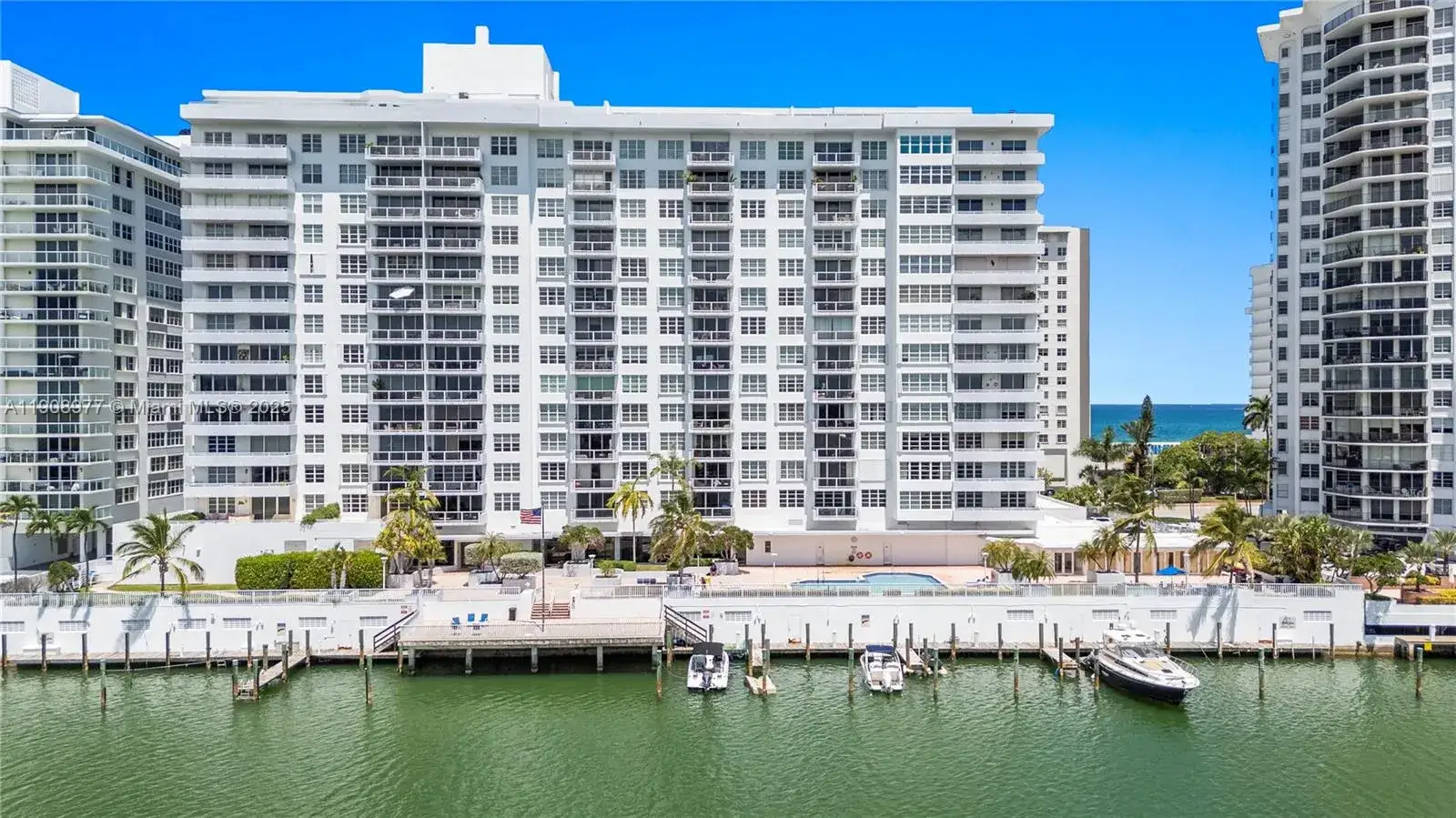 2 bedroom 2 bath Residential for sale at 5700 Collins Ave #3A, Miami Beach FL 33140