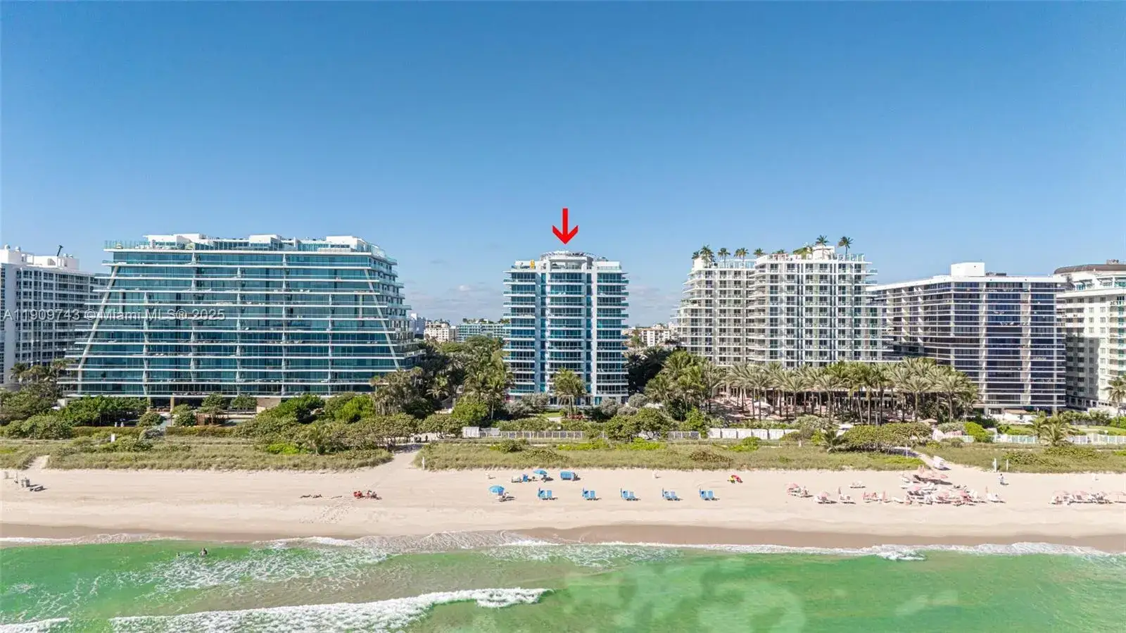 2 bedroom 2 bath Residential for sale at 9401 NE Collins Ave # 205, Surfside FL 33154