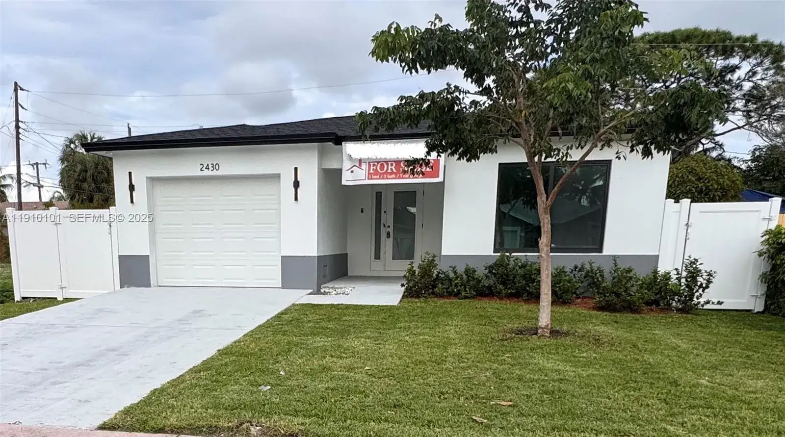 3 bedroom 2 bath Residential Lease for rent at 2430 NW 22nd Rd, Fort Lauderdale FL 33311