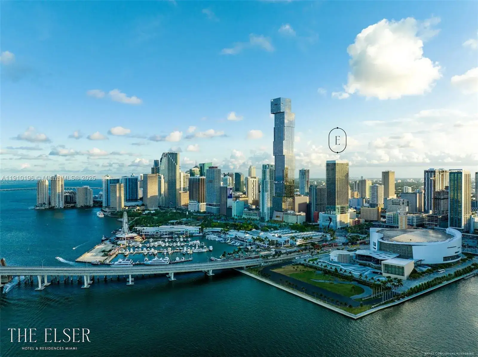 3 bedroom 3 bath Residential Lease for rent at 398 NE 5th St # 1801, Miami FL 33132