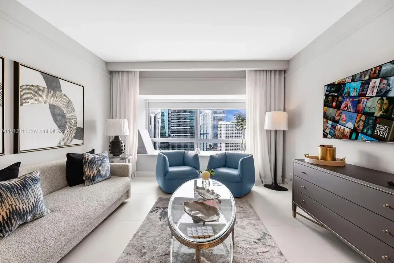1 bedroom 1 bath Residential Lease for rent at 1435 Brickell Ave # 3410, Miami FL 33131