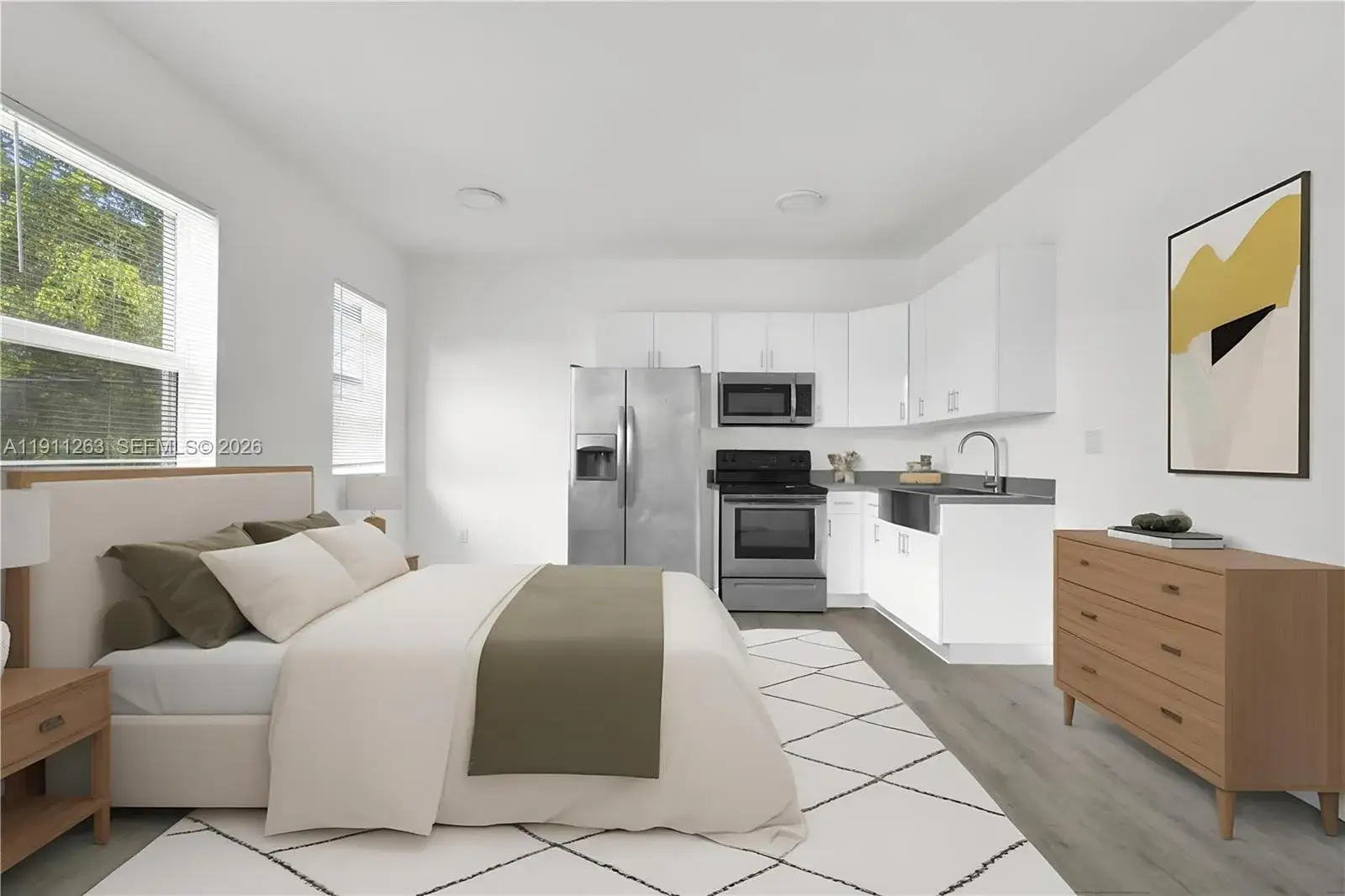 1 bath Residential Lease for rent at 402 NW 12th Ave # 210, Miami FL 33128