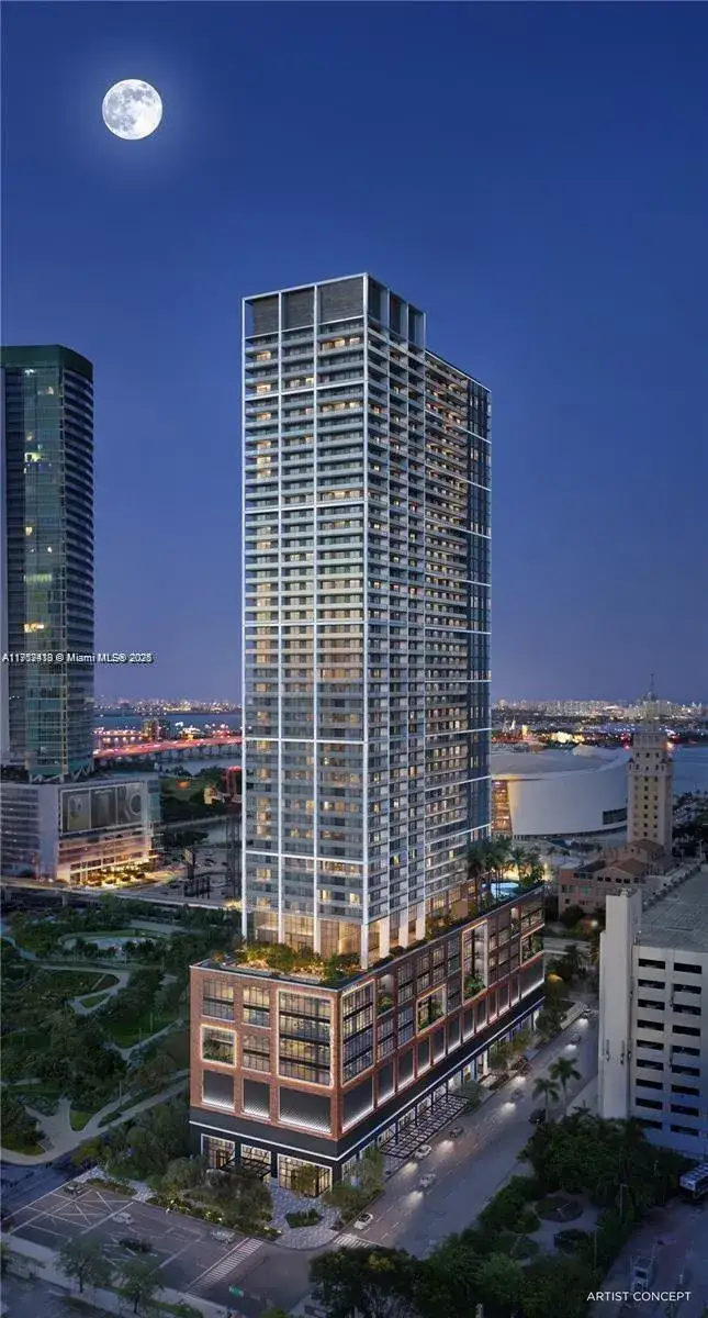 1 bath Residential for sale at 601 NE 1st Ave # 1716, Miami FL 33132