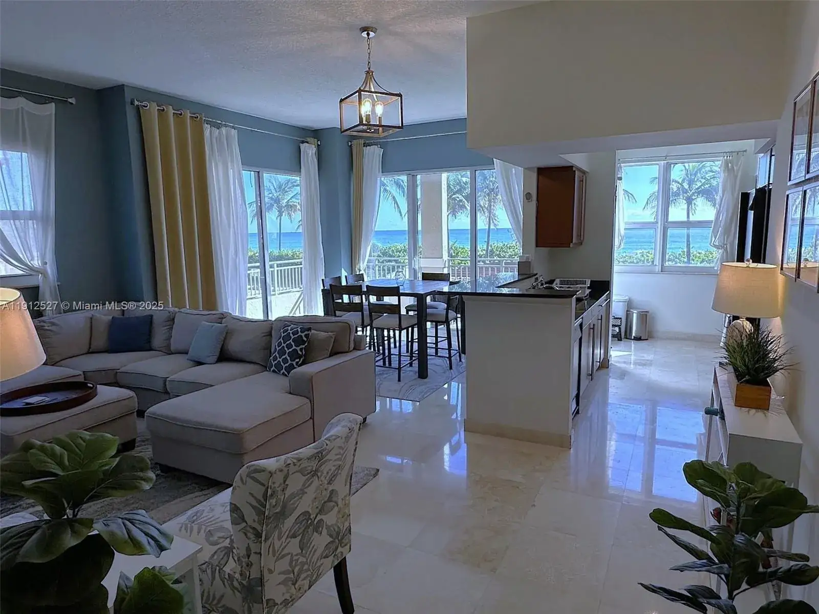 3 bedroom 2 bath Residential Lease for rent at 2080 S Ocean Dr # 112, Hallandale Beach FL 33009