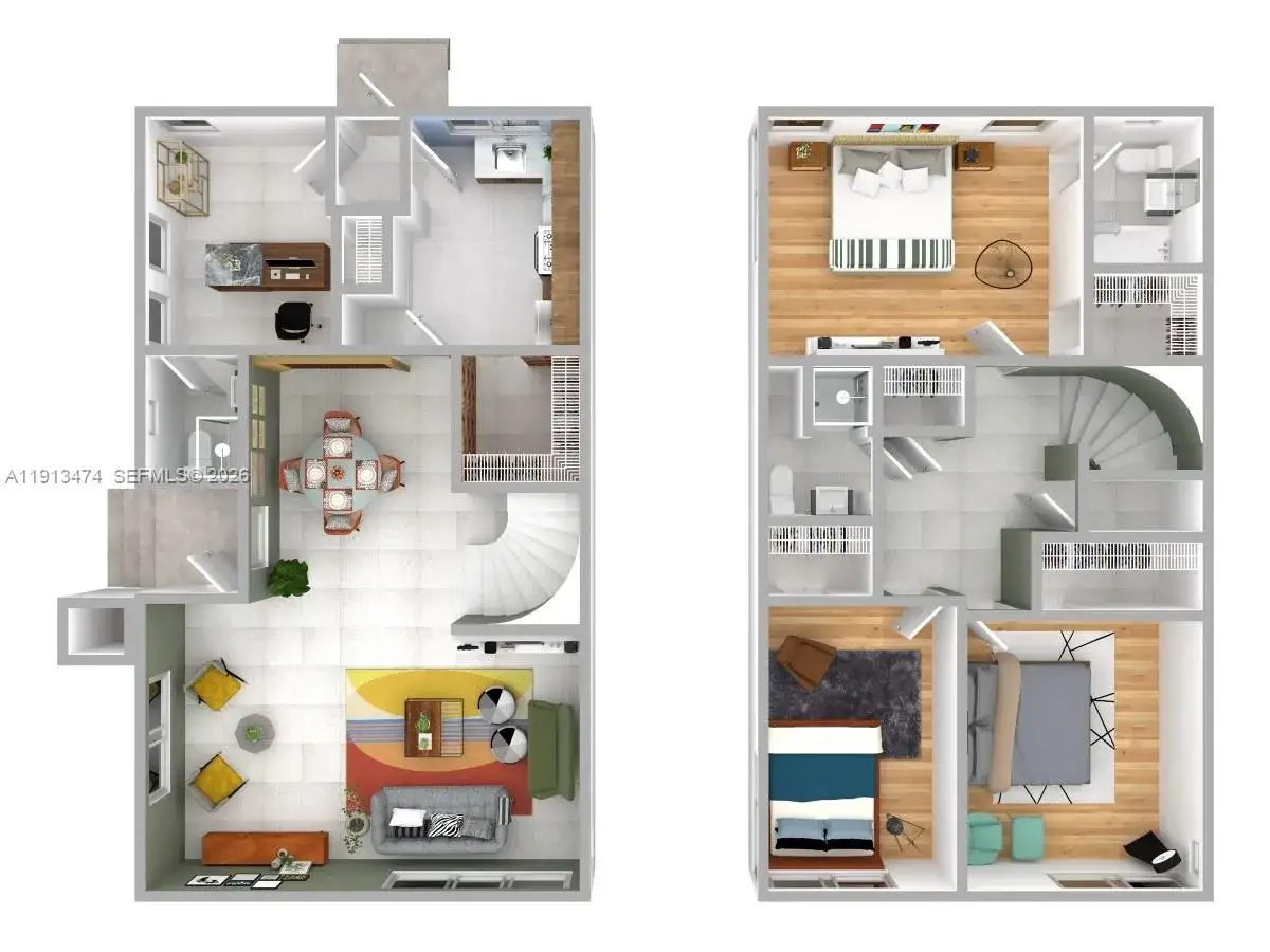 4 bedroom 3 bath Residential Lease for rent at 1601 Jefferson Ave, Miami Beach FL 33139