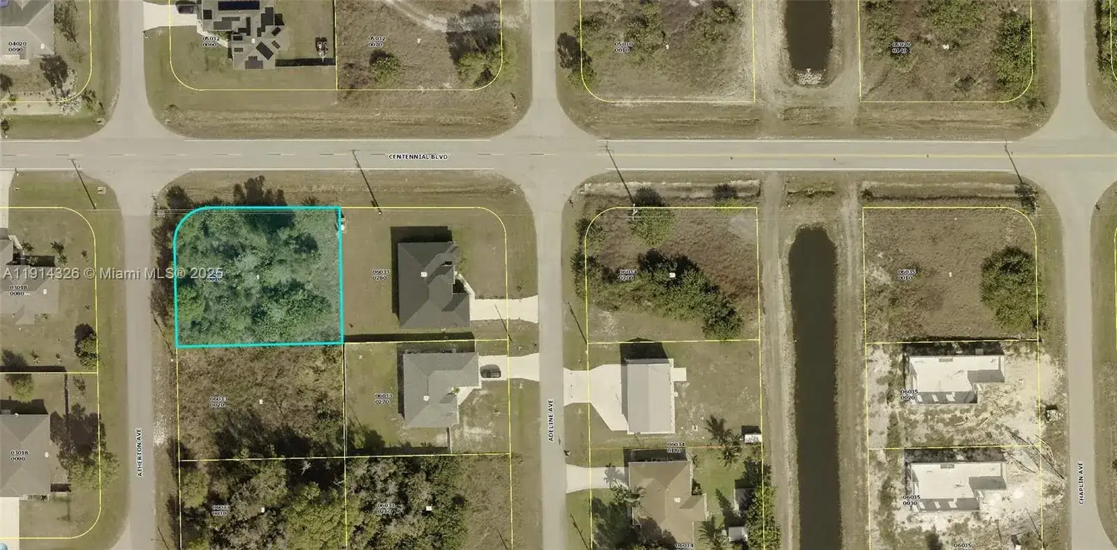 Land/Boat Docks for sale at 1028 Atherton Ave, Lehigh Acres FL 33971