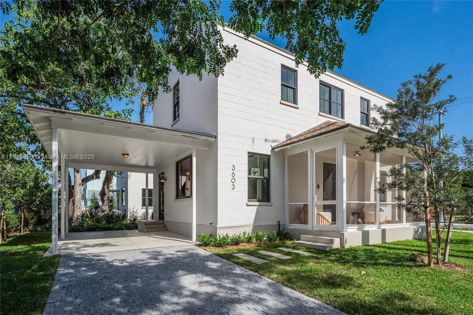 3 bedroom 2 bath Residential for sale at 3603 Thomas Ave, Miami FL 33133