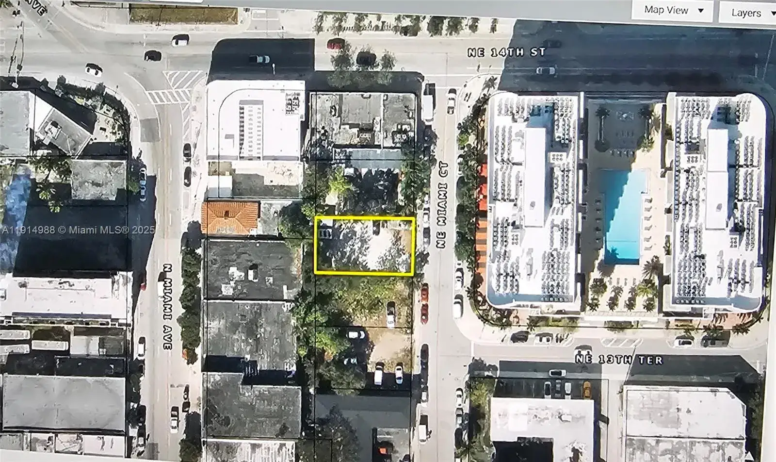 Commercial Land for sale at 1344 NE Miami Ct, Miami FL 33132
