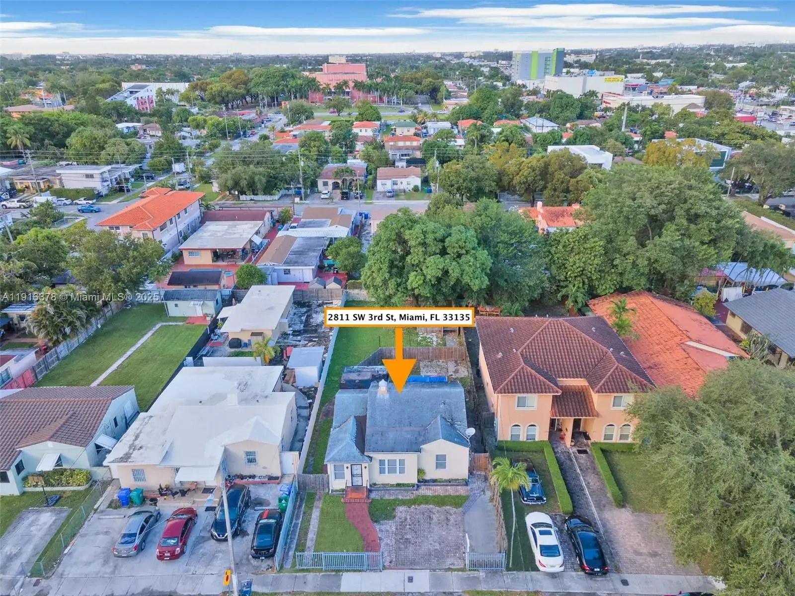 3 bedroom 2 bath Residential for sale at 2811 SW 3rd St, Miami FL 33135