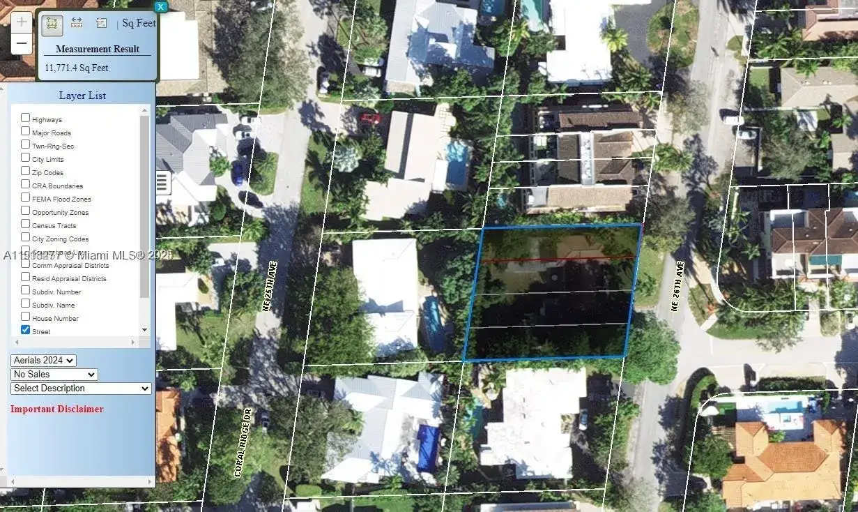 Land/Boat Docks for sale at 1501 NE 26th Ave, Fort Lauderdale FL 33304