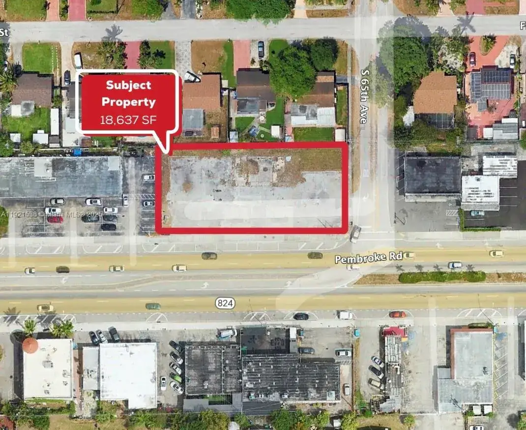 Commercial Land for sale at 6501 Pembroke Rd, Hollywood FL 33023
