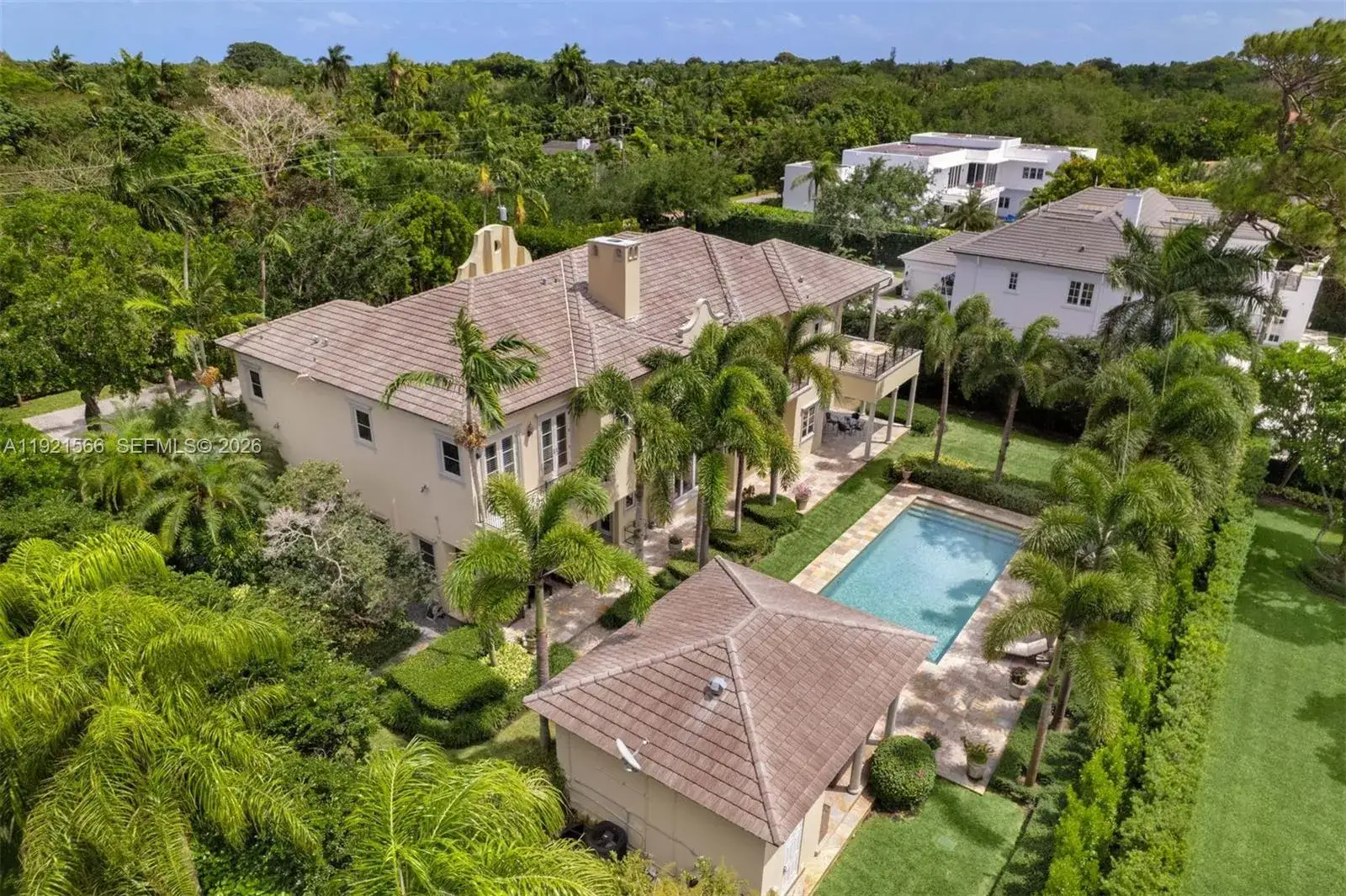 7 bedroom 8 bath Residential for sale at 8010 Ponce De Leon Rd, Miami FL 33143